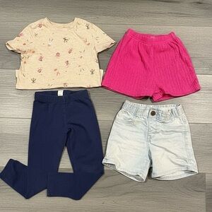 Girls 4-Piece Clothing Bundle Lot – Size 4T